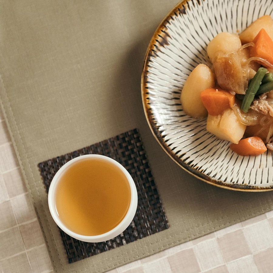 Premium Organic Loose-Leaf Hojicha Tea (Light Roast)